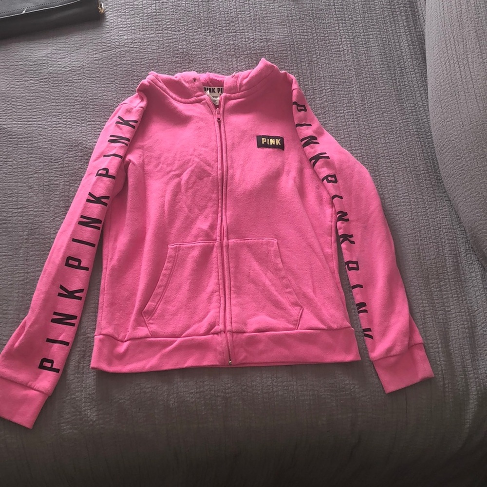 Victoria Secret Pink Zip Up Jacket